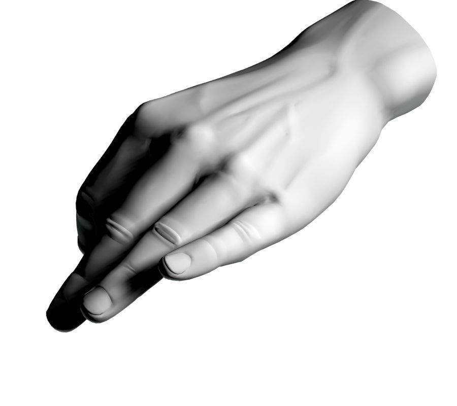 Hand Model OK 3D model_26