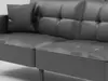 Velvet 2-Seater Sleeper Sofa with Tufted Cushions - Sample File free 3D ...