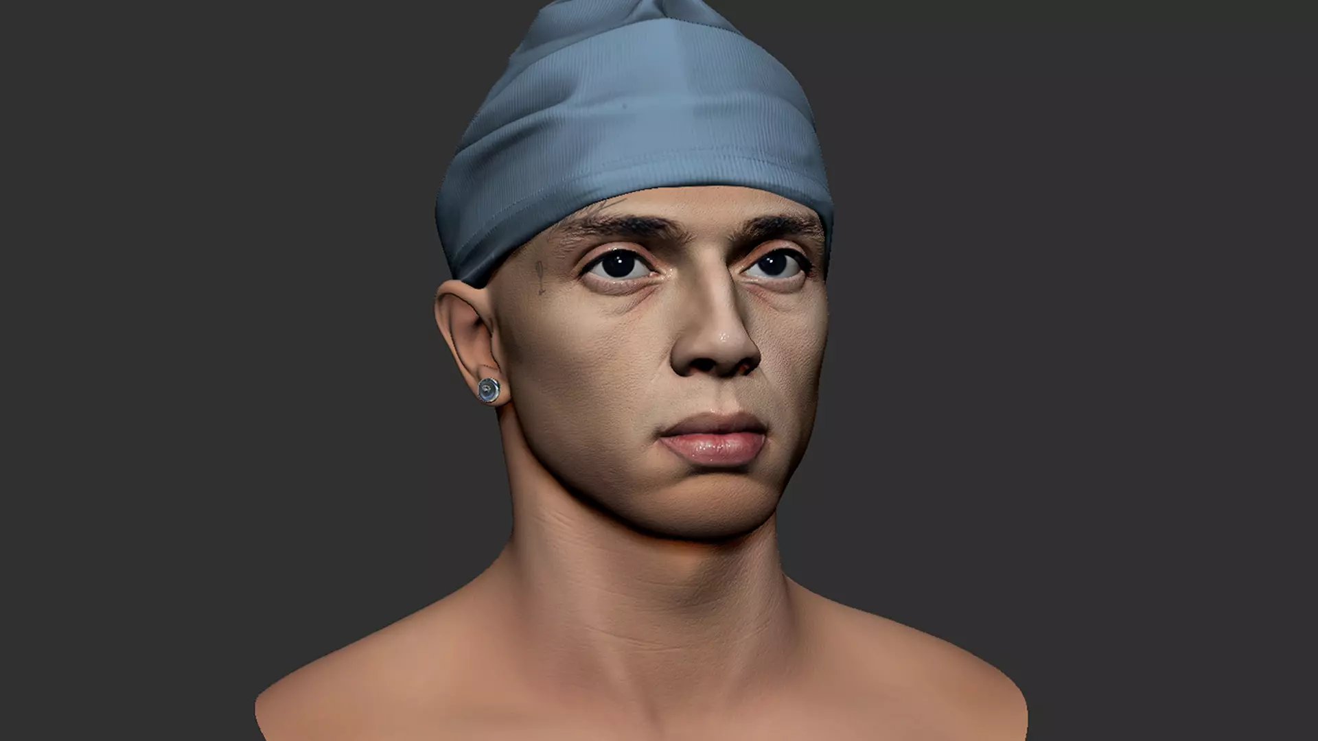 CENTRAL CEE MESH HEAD 3D print model