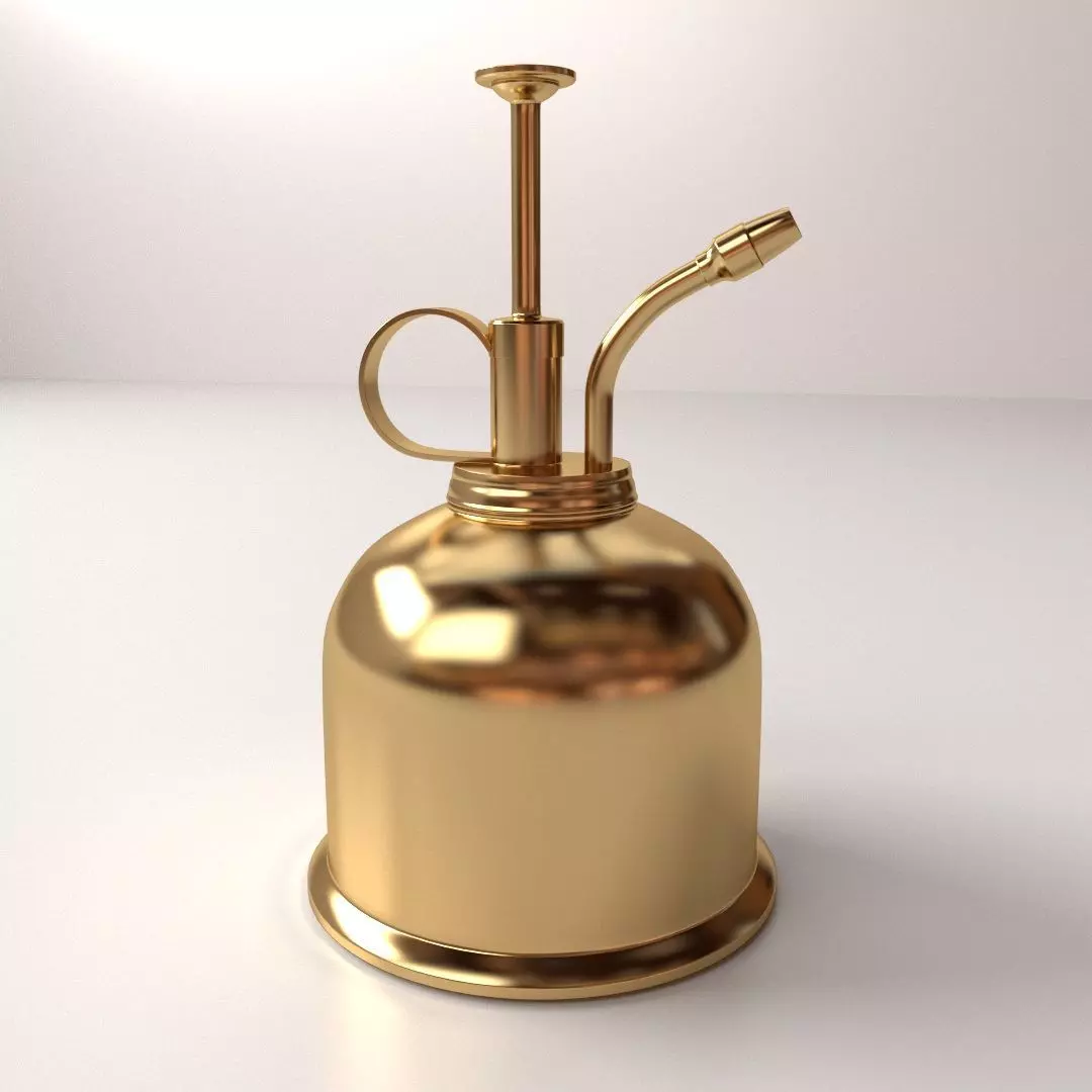 Brass Mist Sprayer 3D model