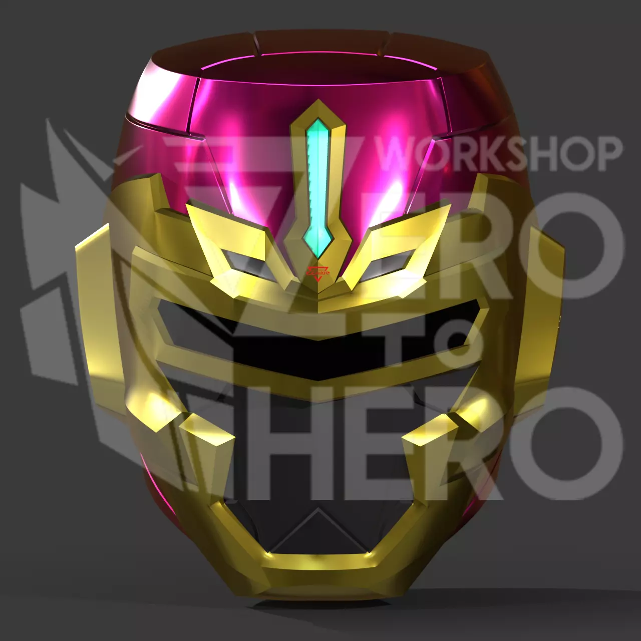 Space Sheriff Gavan Raiya Helmet 3D print model
