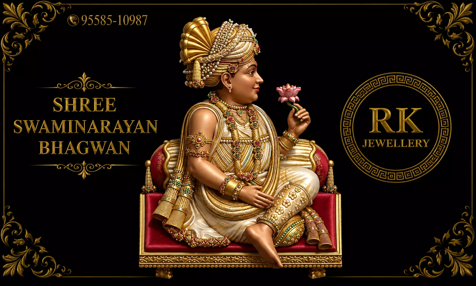 Shree Swaminarayan bhagwan 3D print model