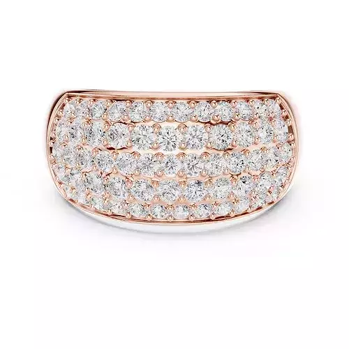 Mens Diamond Band Ring 3dm stl renders details animation 