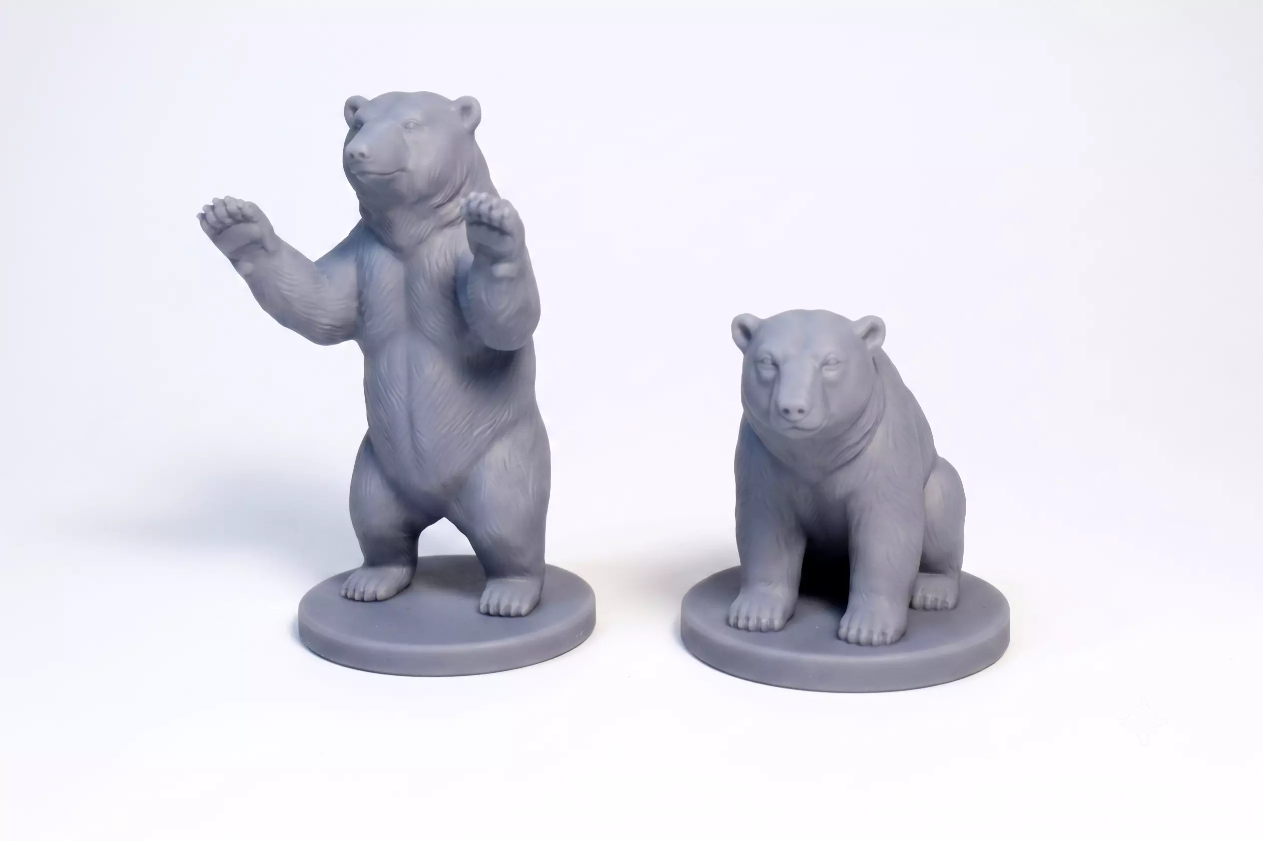 Polar bears 3D print model