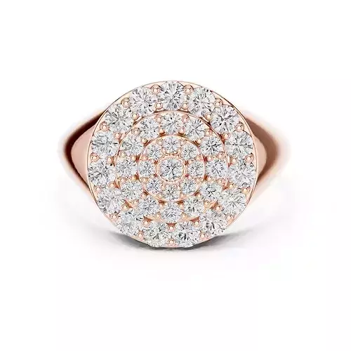 Mens Diamond Band Ring 3dm stl renders details animation 