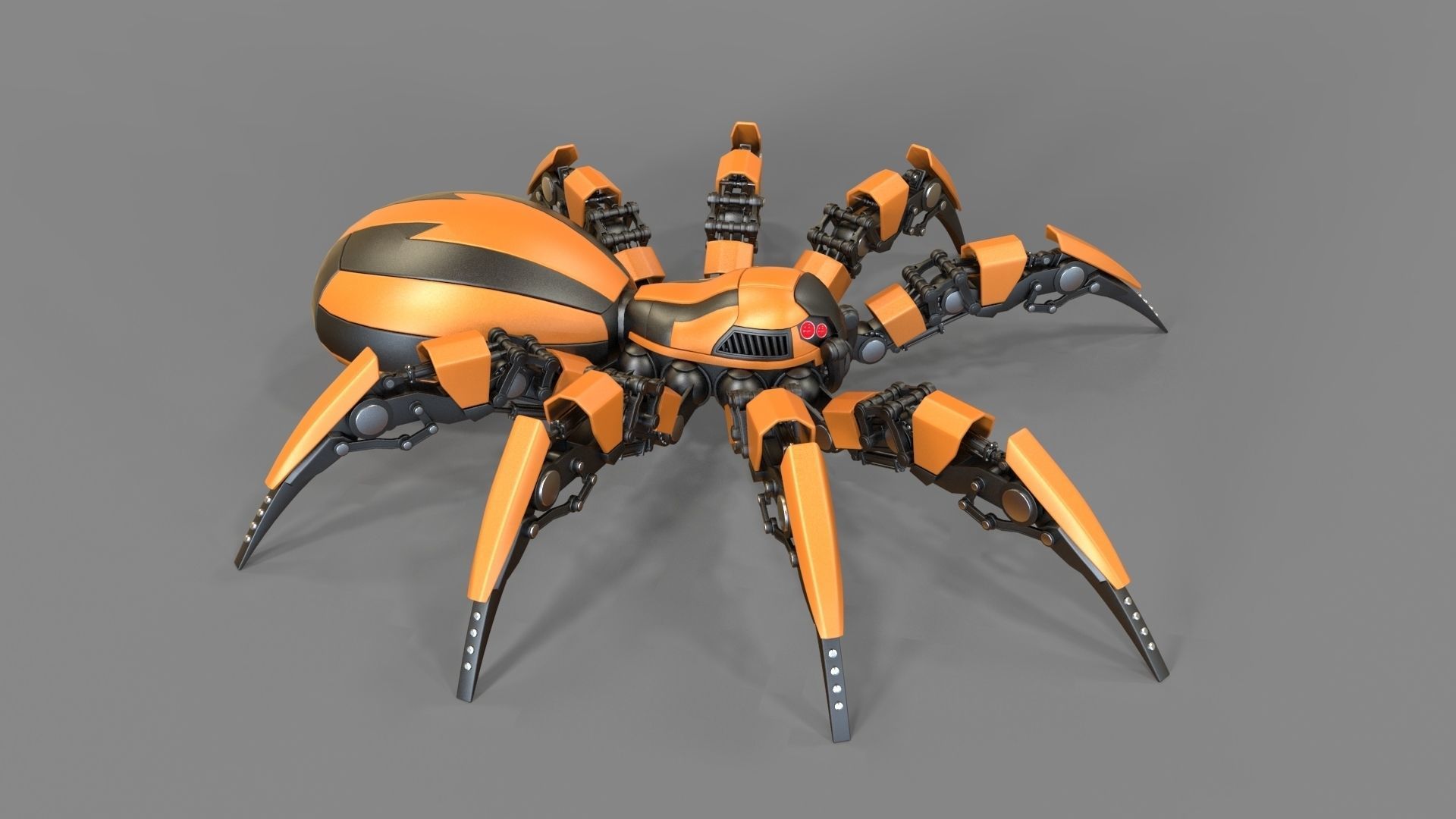 Spider Robot 2 3D model_6