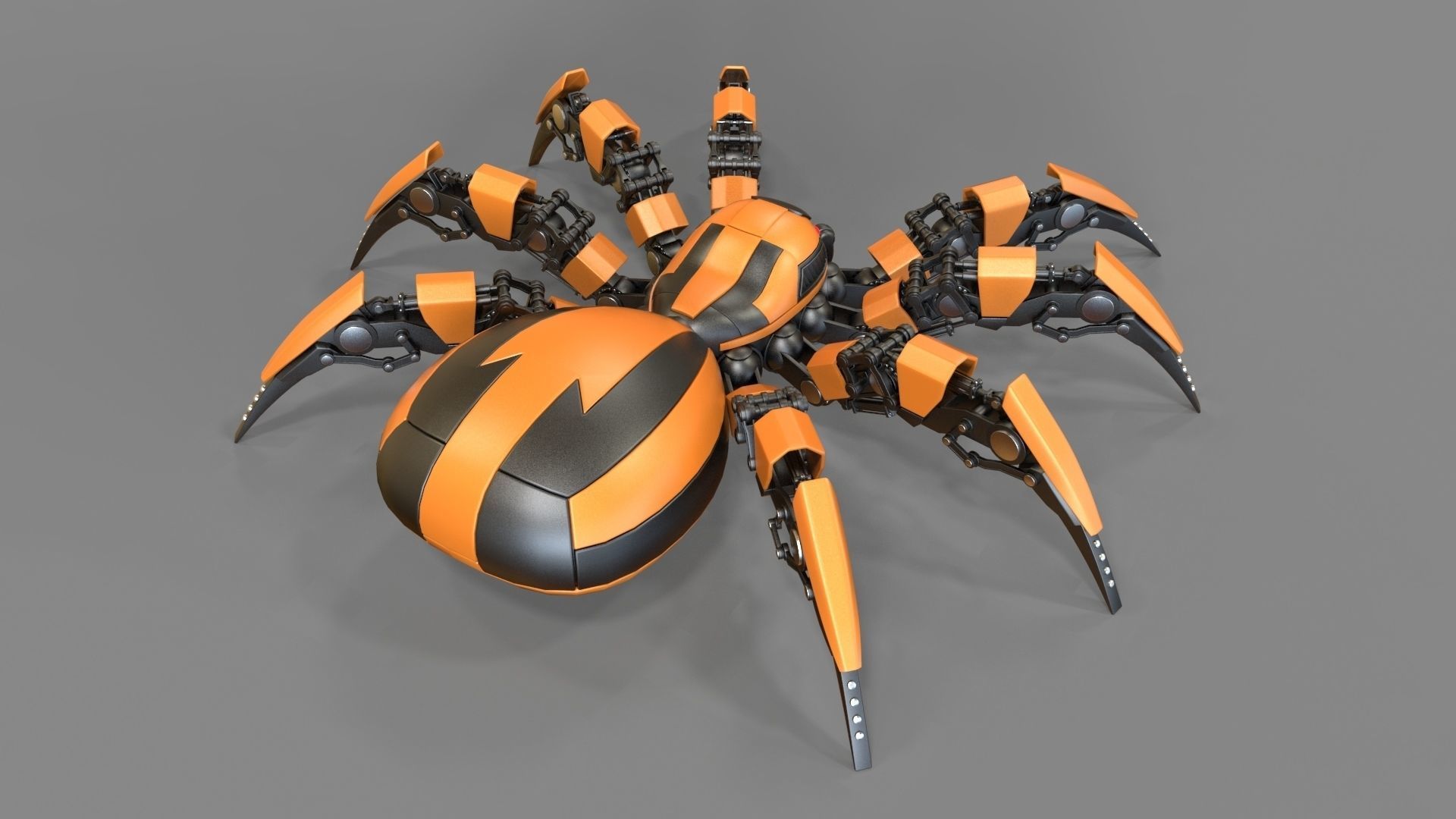 Spider Robot 2 3D model_5