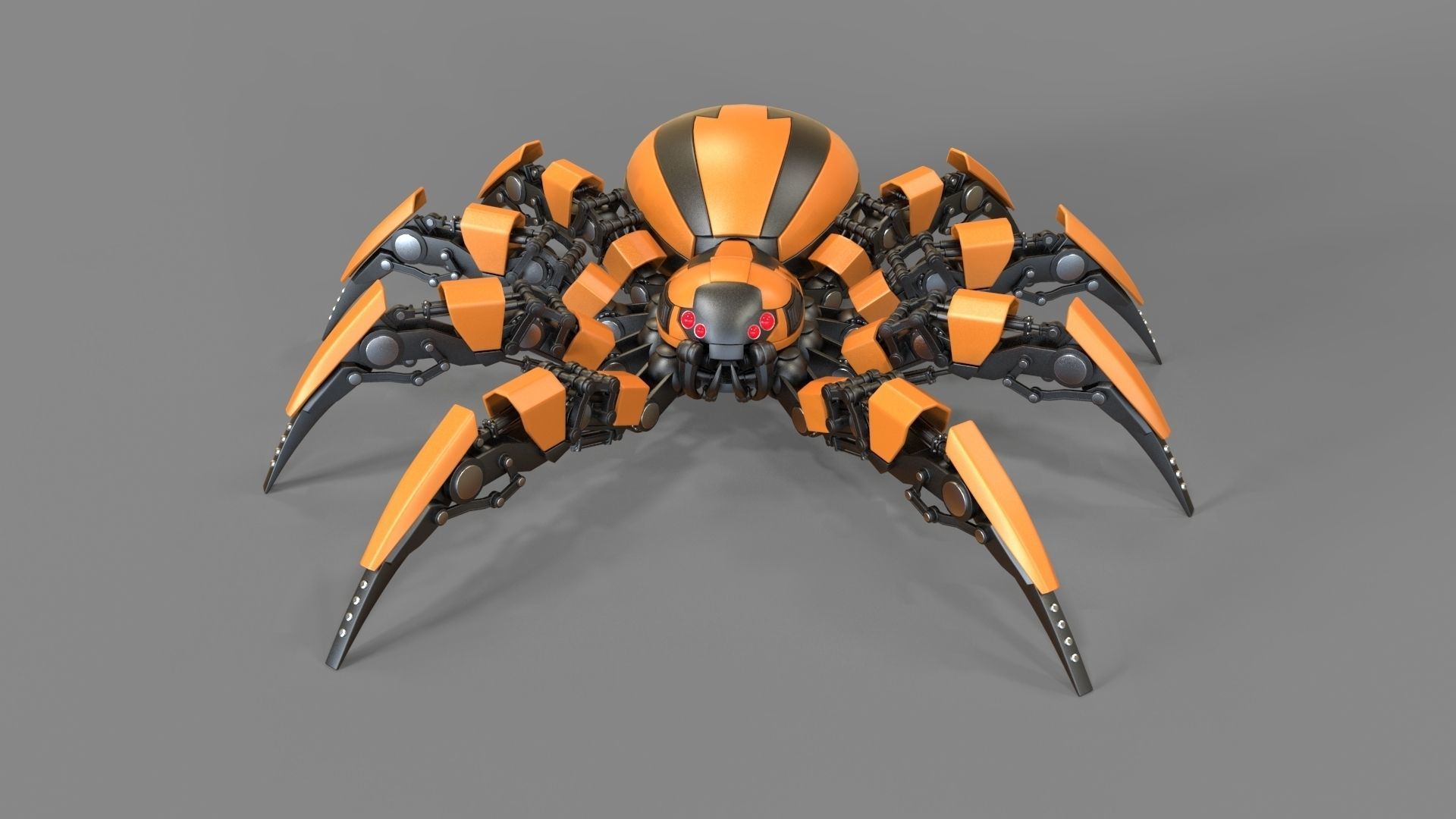 Spider Robot 2 3D model_1