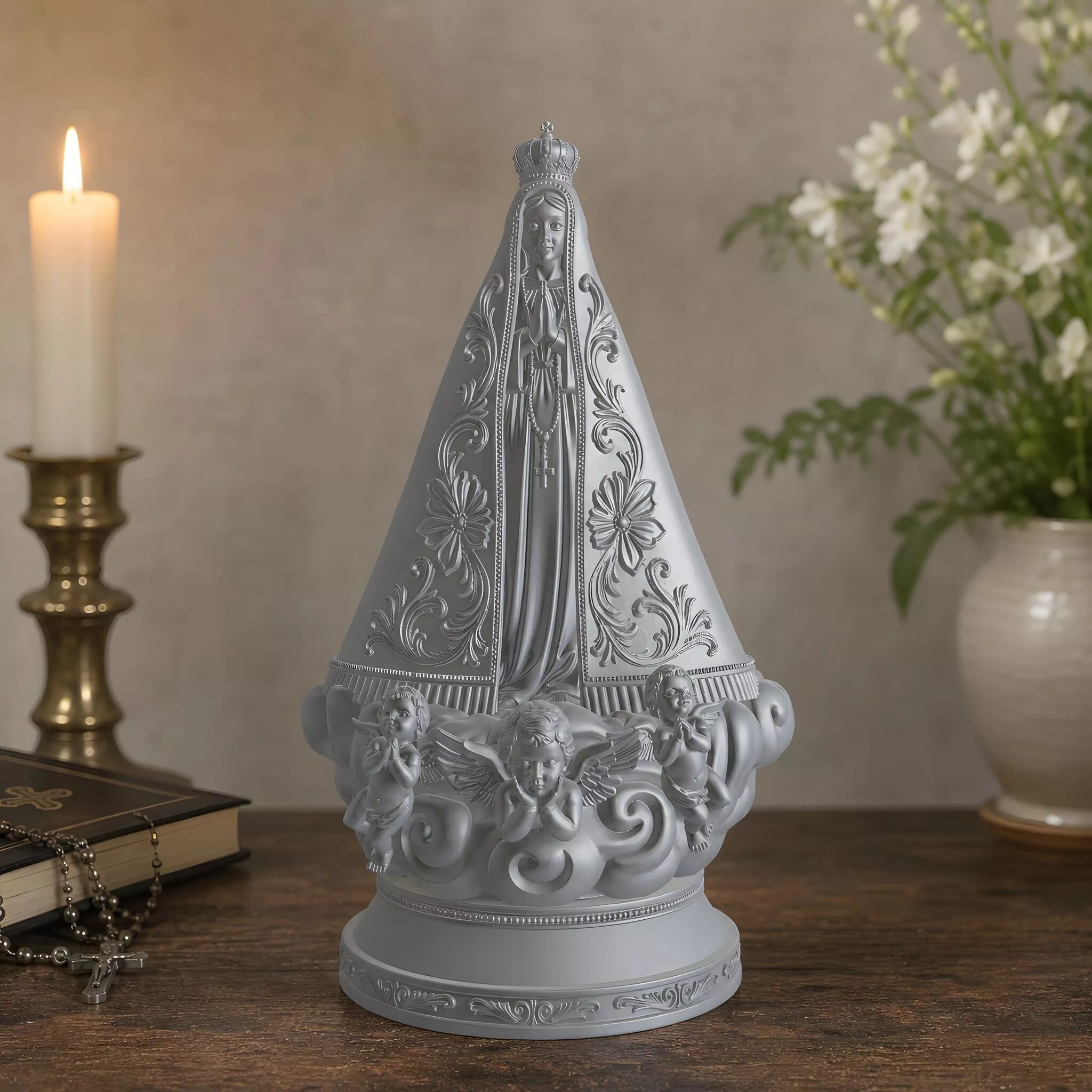 Our Lady Aparecida Statue 3D Print Model 3D print model