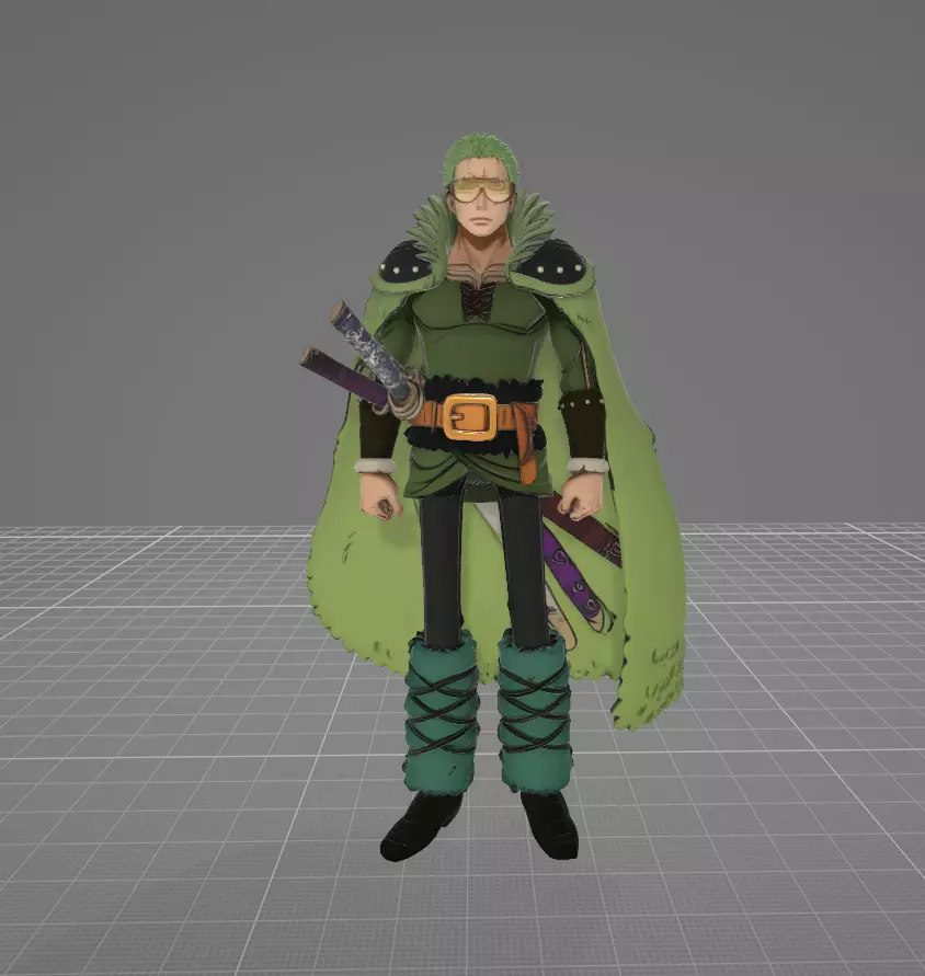 Elbaf Arc Roronoa Zoro Free 3D model