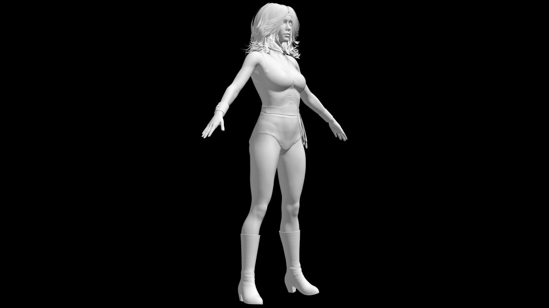 Wonder Girl - Drusilla 3D model_3