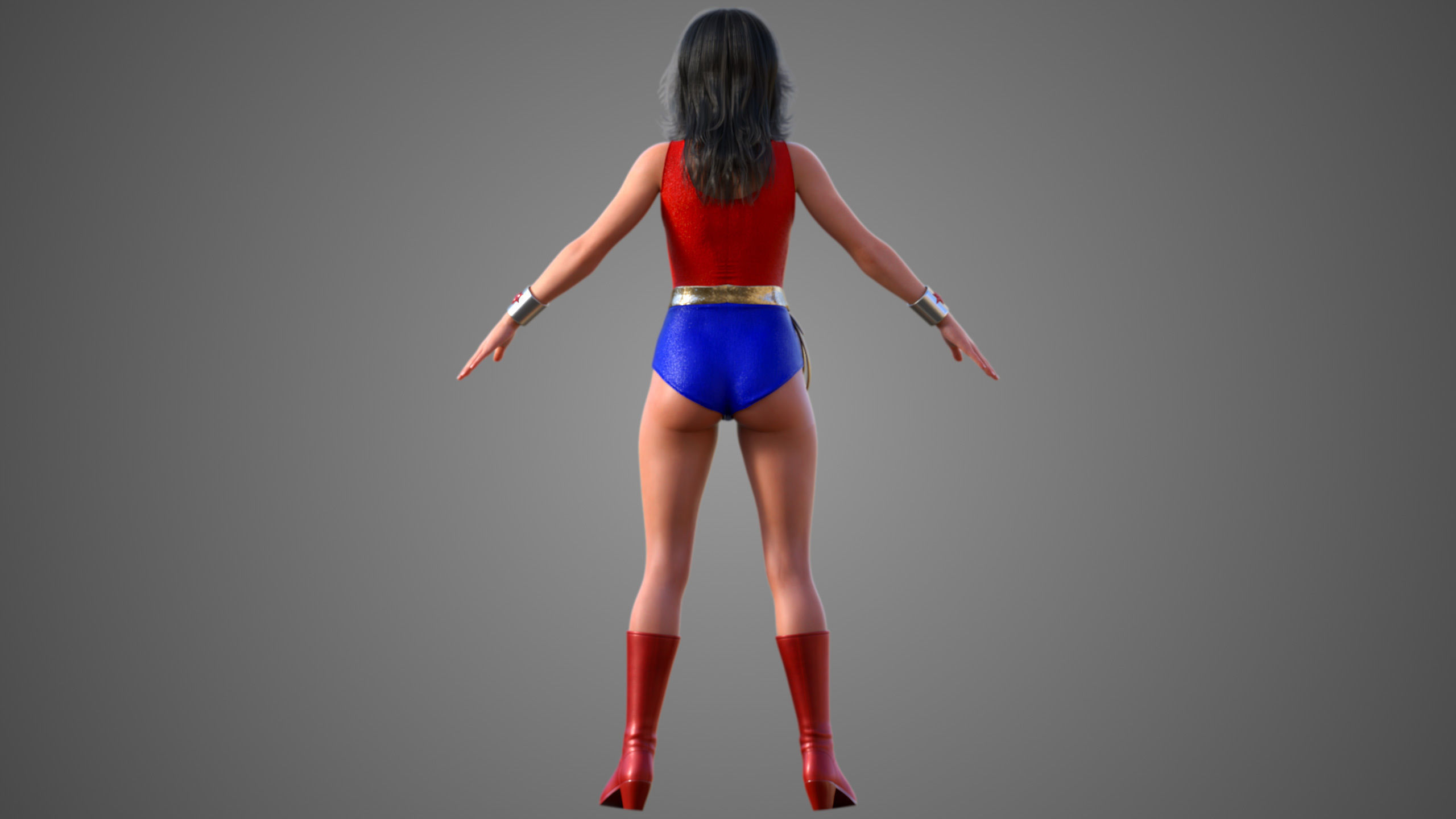 Wonder Girl - Drusilla 3D model_8