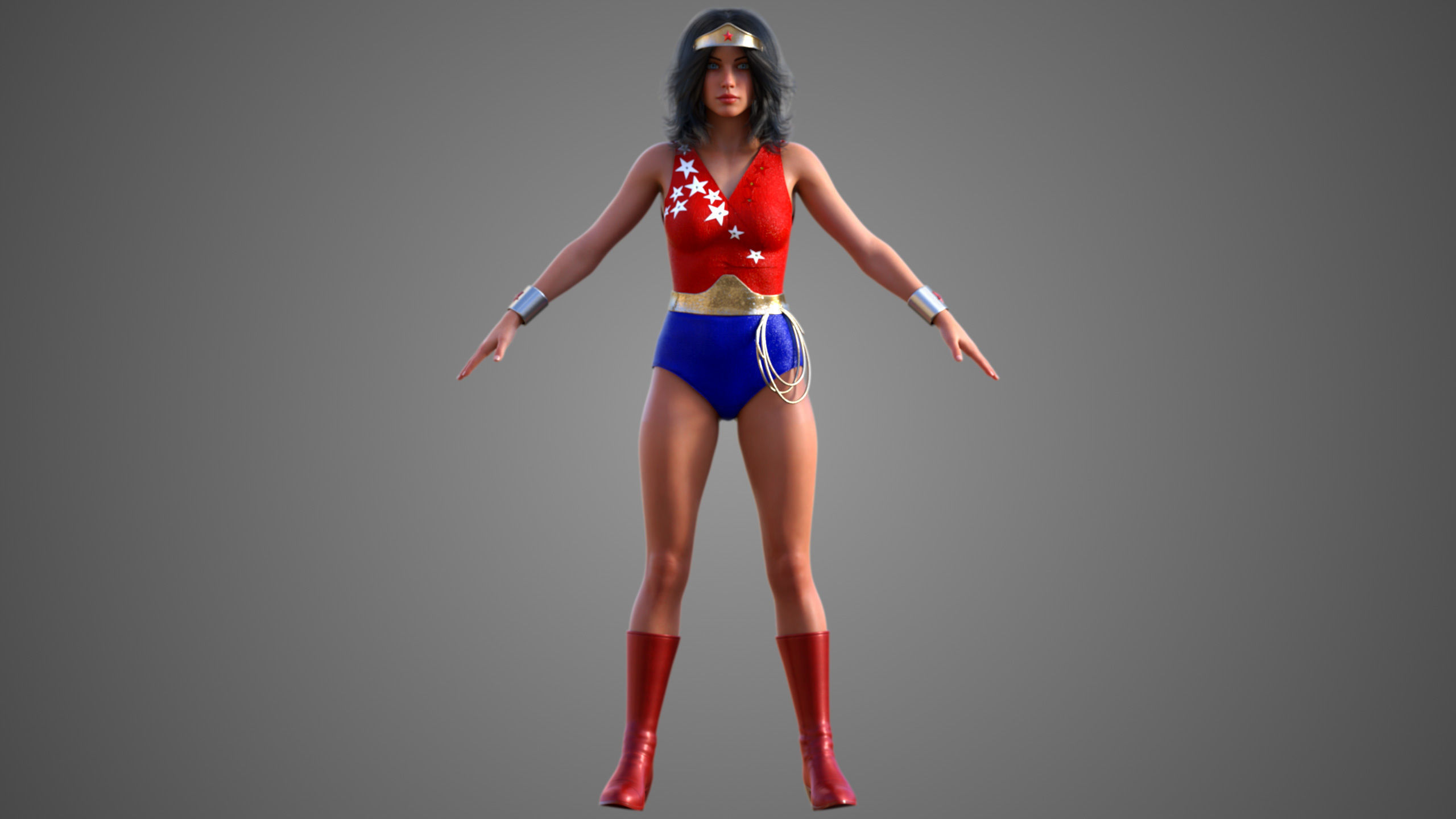 Wonder Girl - Drusilla 3D model_6
