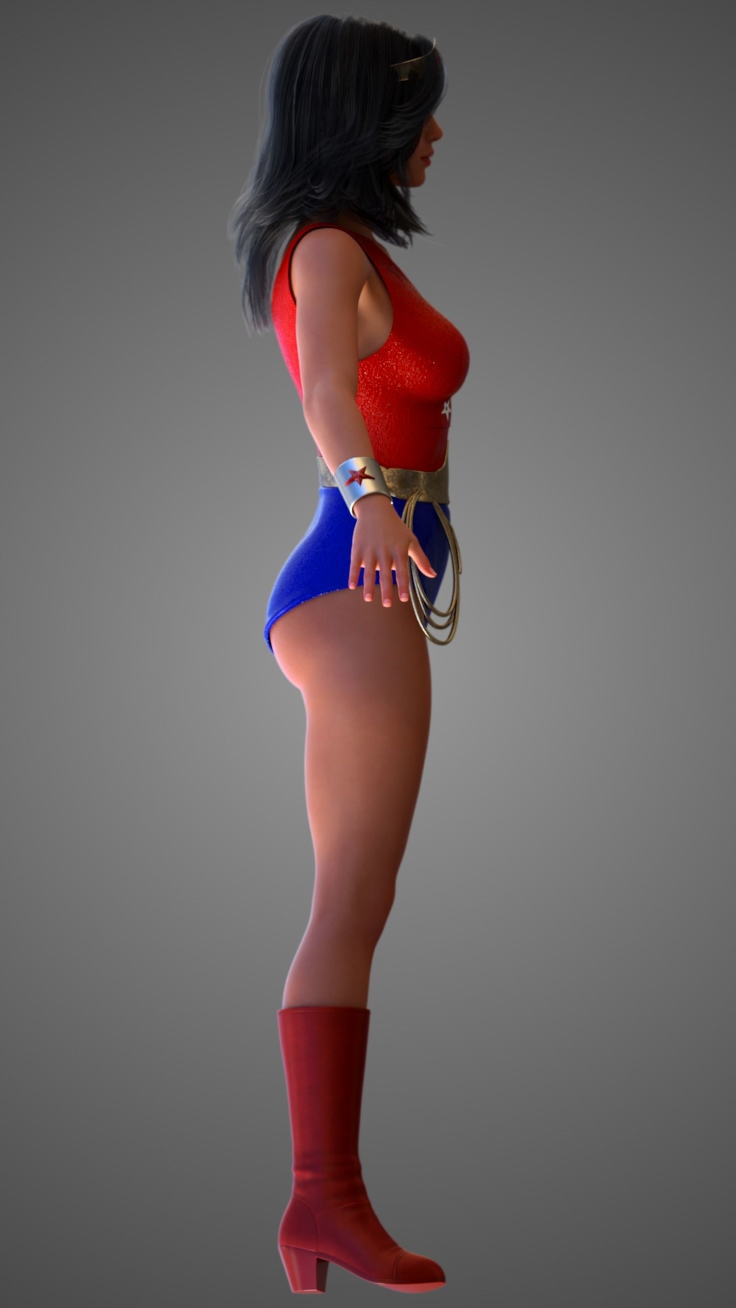 Wonder Girl - Drusilla 3D model_7
