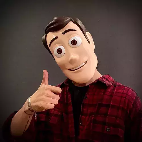 Woody 2026 Helmet - Toy Story 5 movie 2026 Cosplay