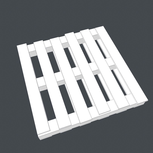 Free Pallet Free low-poly 3D model