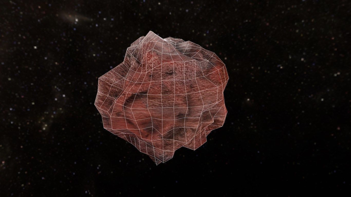 Low-Poly Micro Planet 2 Low-poly 3D model_1