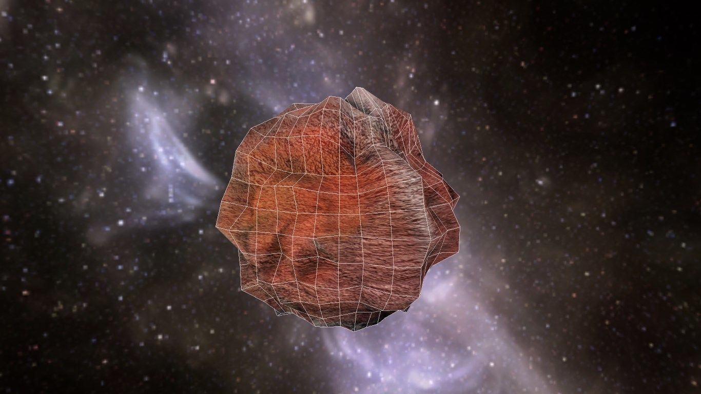 Low-Poly Micro Planet 2 Low-poly 3D model_3