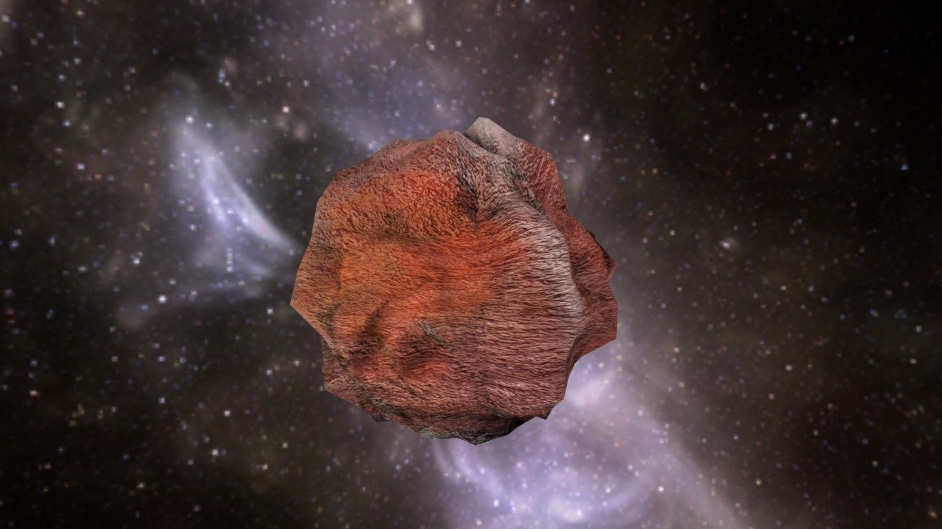 Low-Poly Micro Planet 2 Low-poly 3D model_2