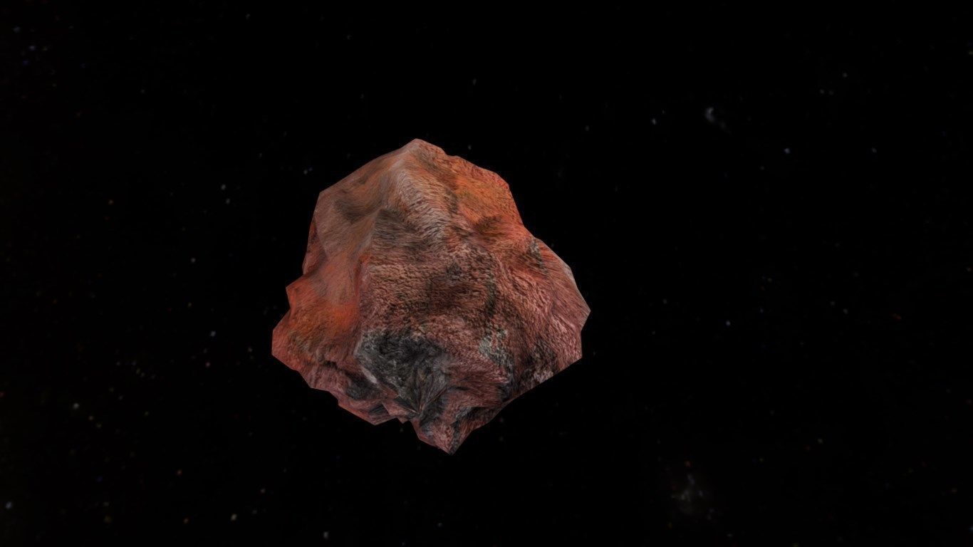 Low-Poly Micro Planet 2 Low-poly 3D model_4