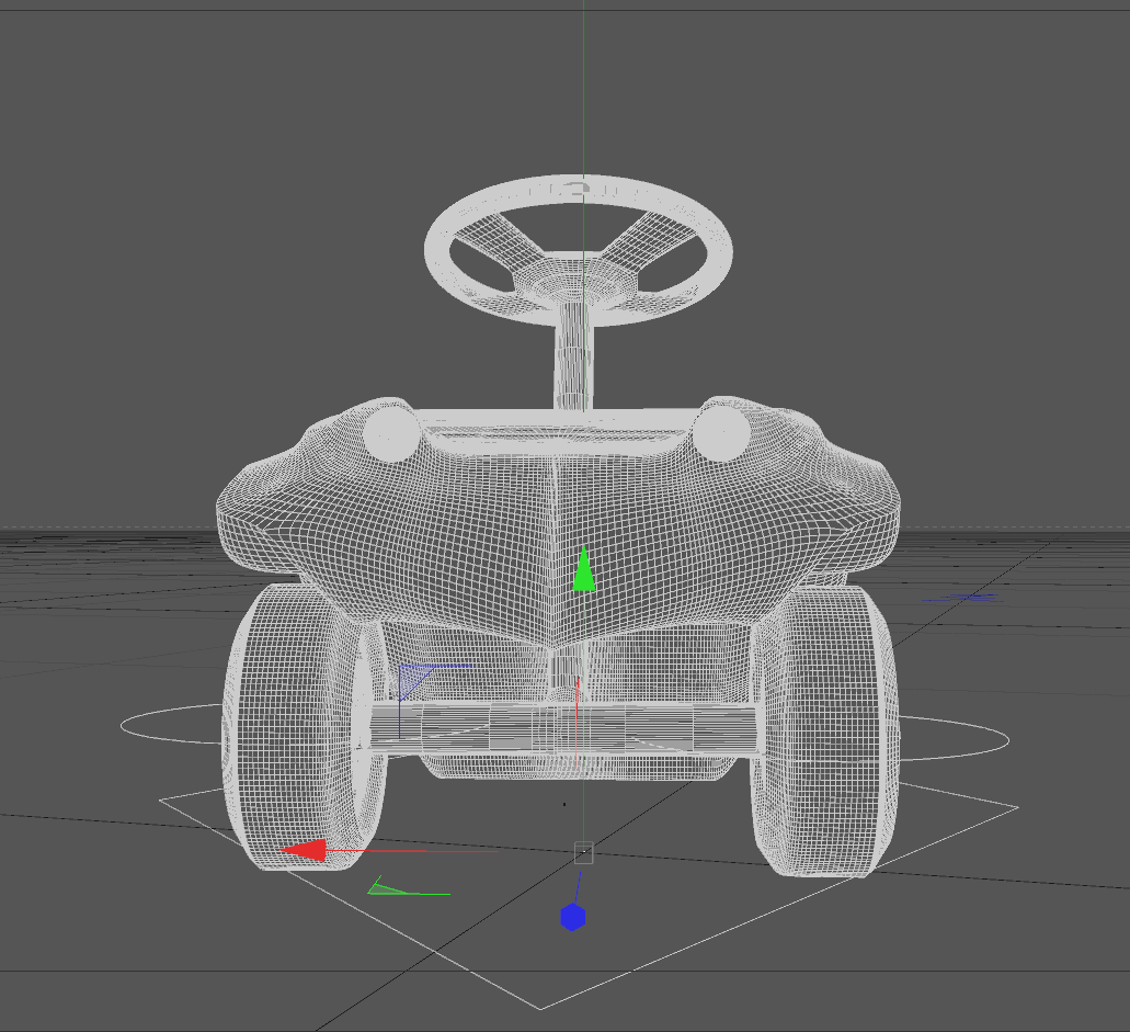 bobby car 3D model_7