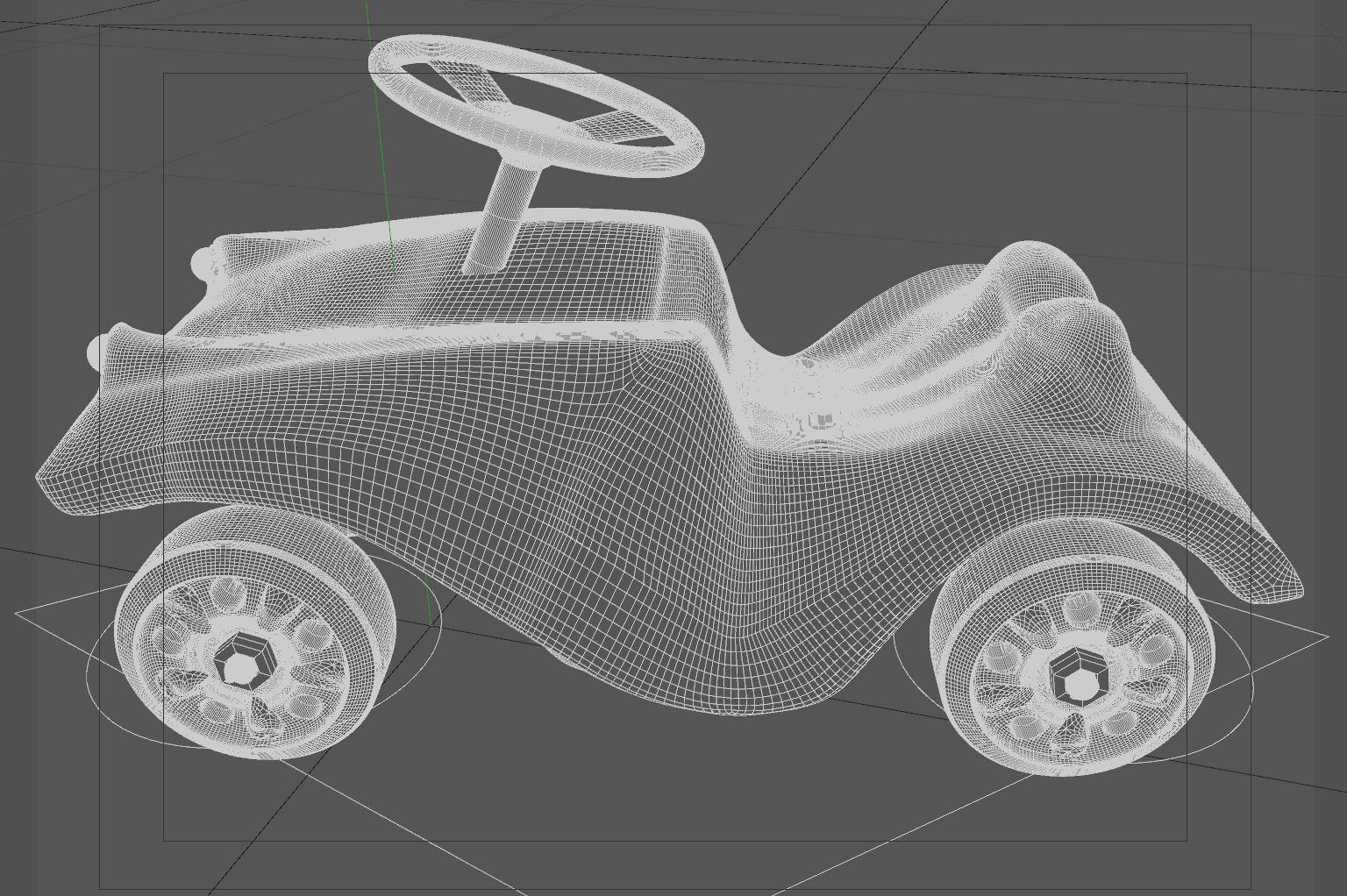 bobby car 3D model_8