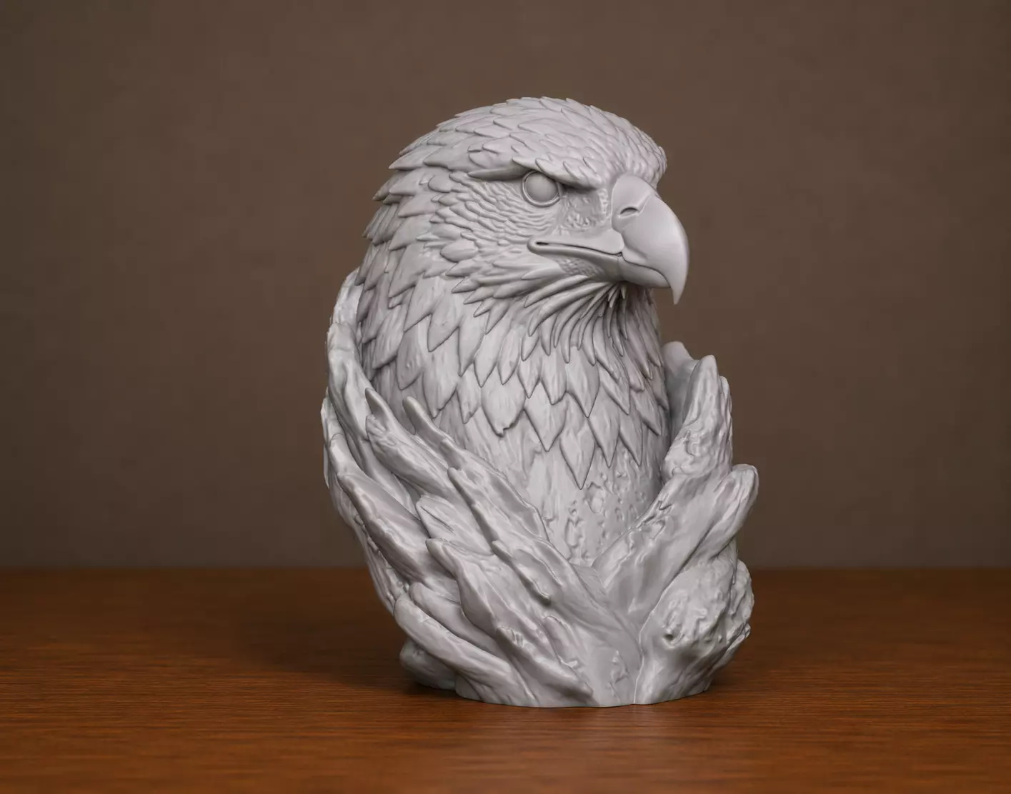 Eagle 3D print model