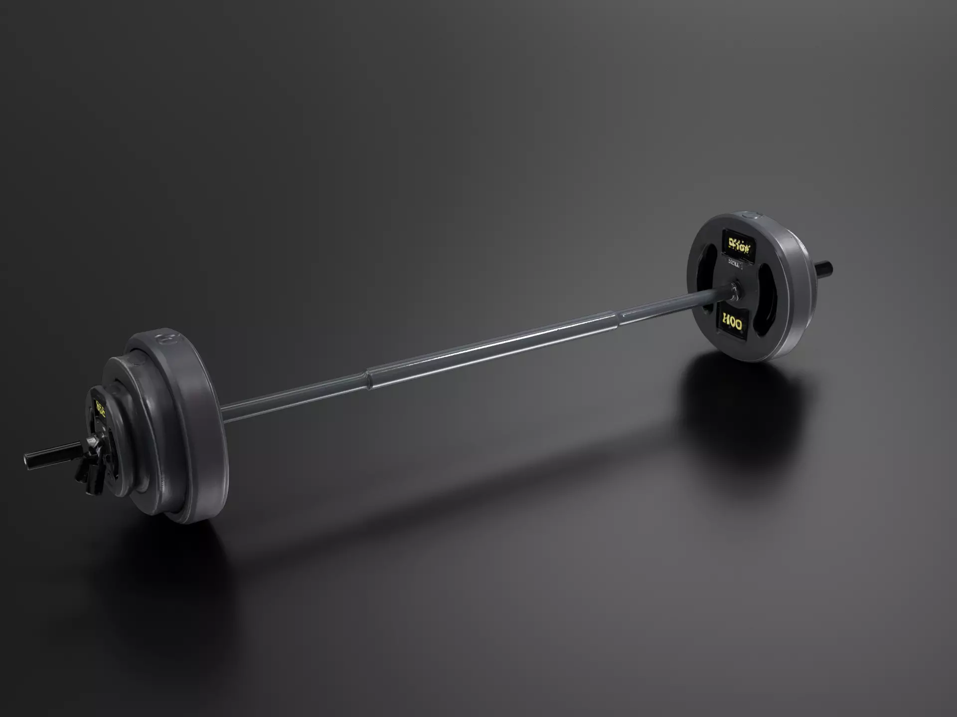 Barbell 3D print model