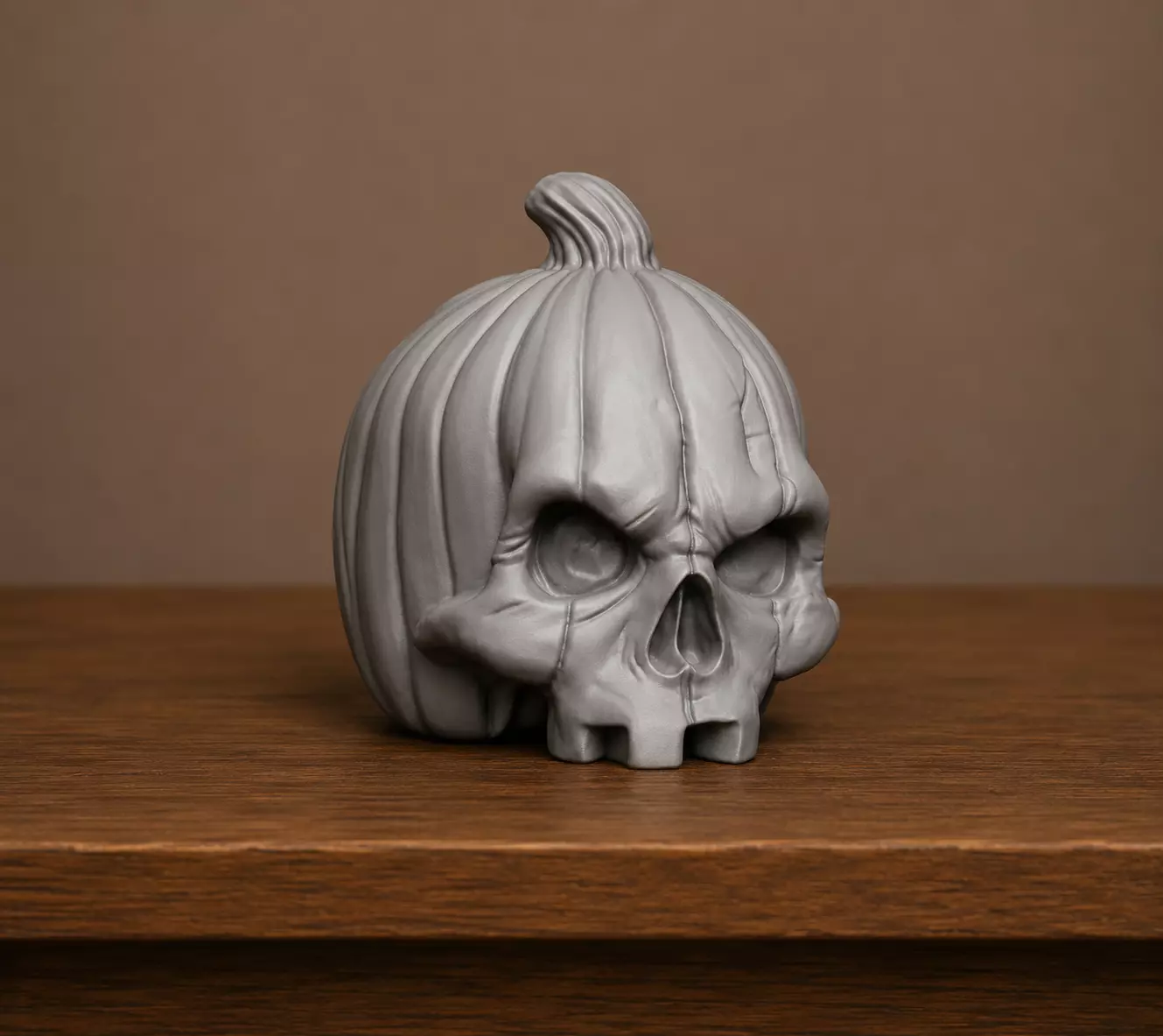 Pumpkin Skull 3D print model