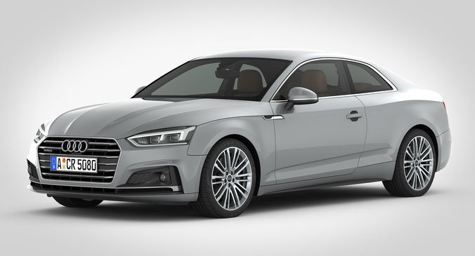 Audi A5 Coupe 2018 3D model