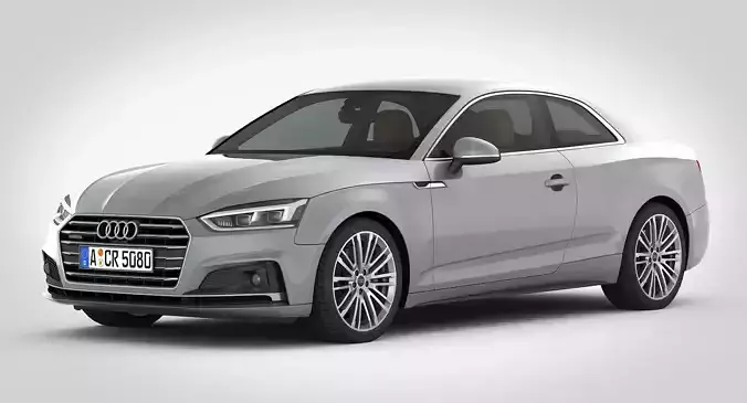 Audi A5 Coupe 2018 3D model
