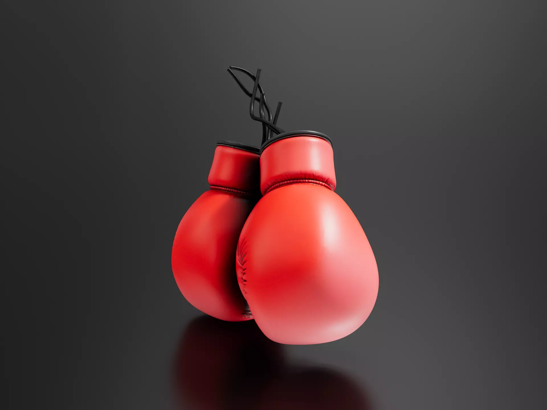 boxing gloves 3D print model