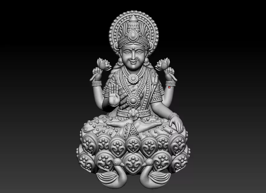 Laxmi Mata 3D print model 3D print model
