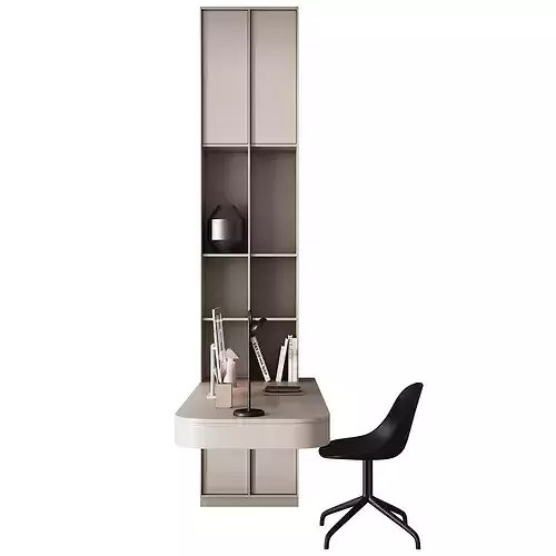 605 office furniture 53 workplace 27 3D model 5