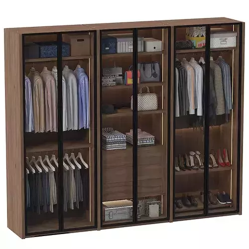 Avant Wardrobes and Walk In Closets 3D model 4