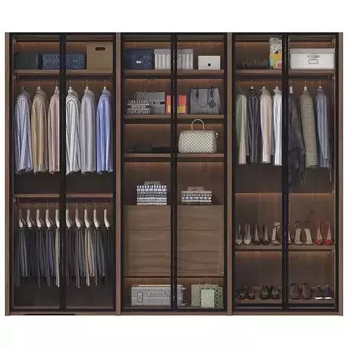 Avant Wardrobes and Walk In Closets 3D model 2