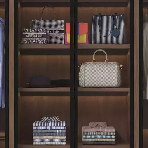 Avant Wardrobes and Walk In Closets 3D model 7
