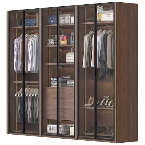 Avant Wardrobes and Walk In Closets 3D model 5