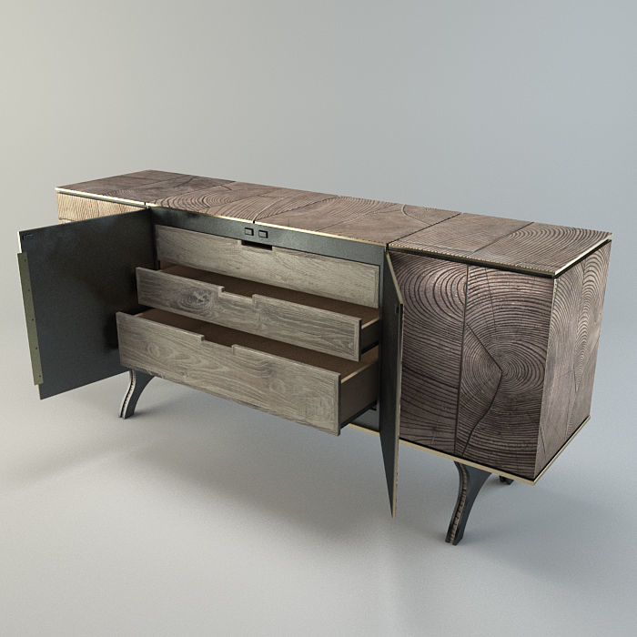 Muir cabinet 3D model_1