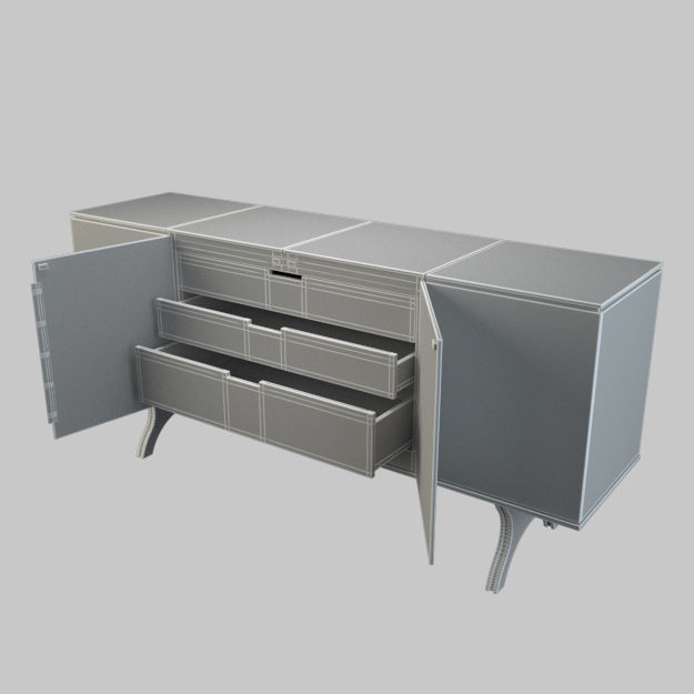 Muir cabinet 3D model_4