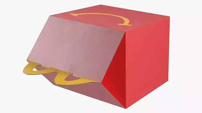 McDonalds Happy Meal 3D model 6