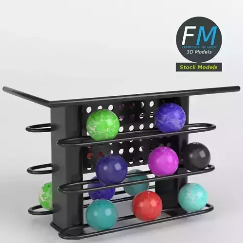 Bowling table rack 2
