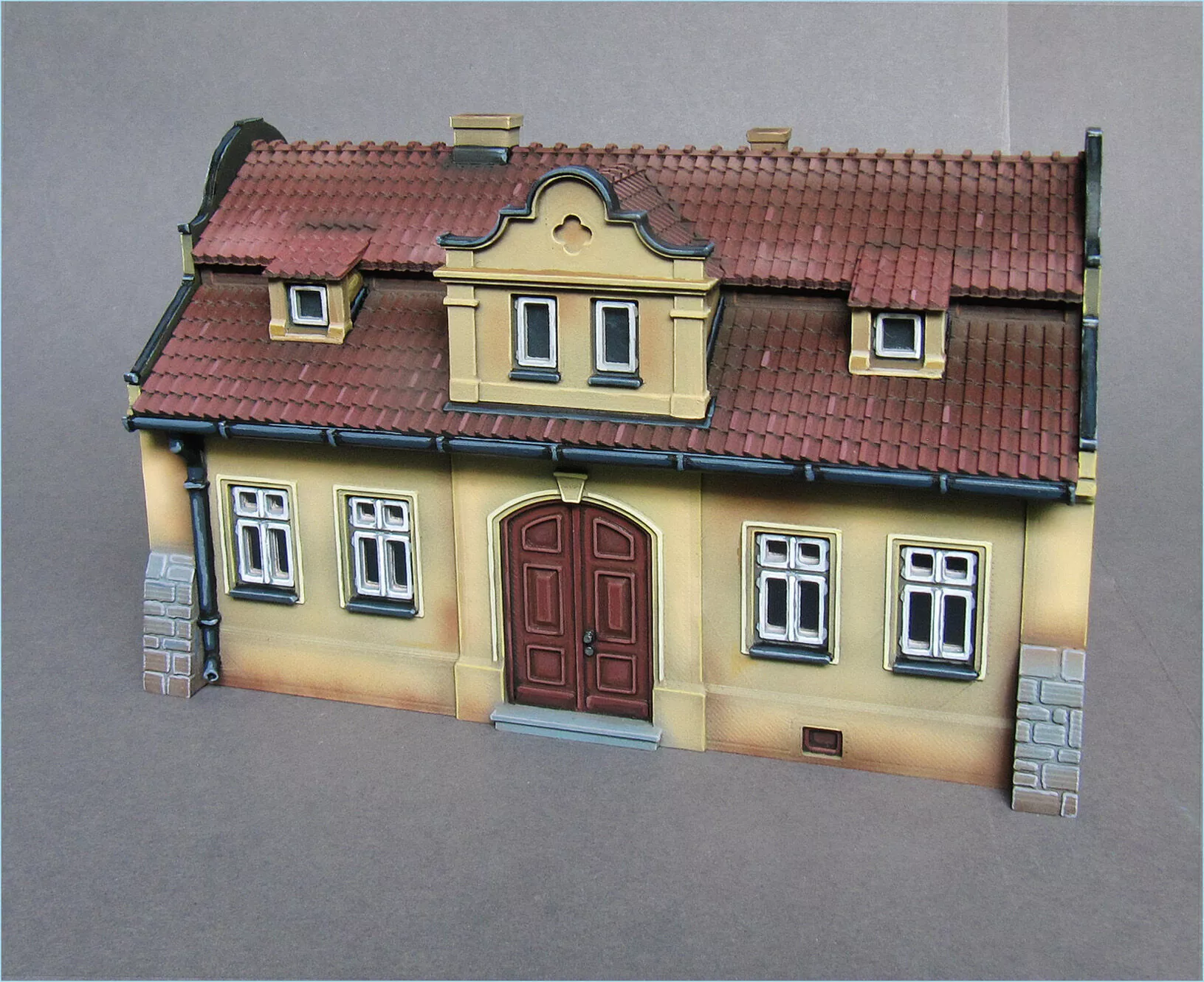 Village manor 3D print model