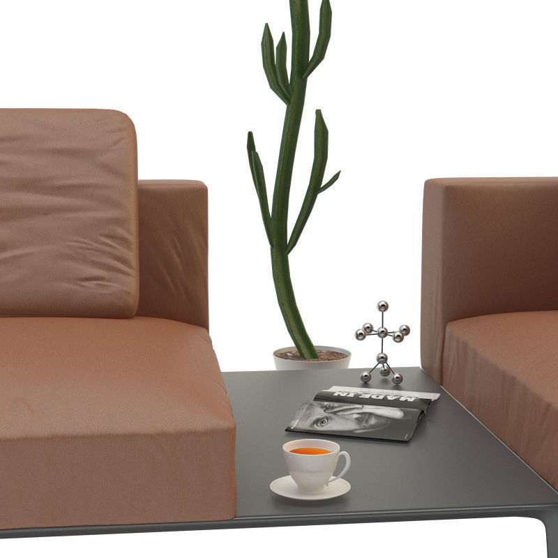 Sofa jaan living walter knoll 3D model_5