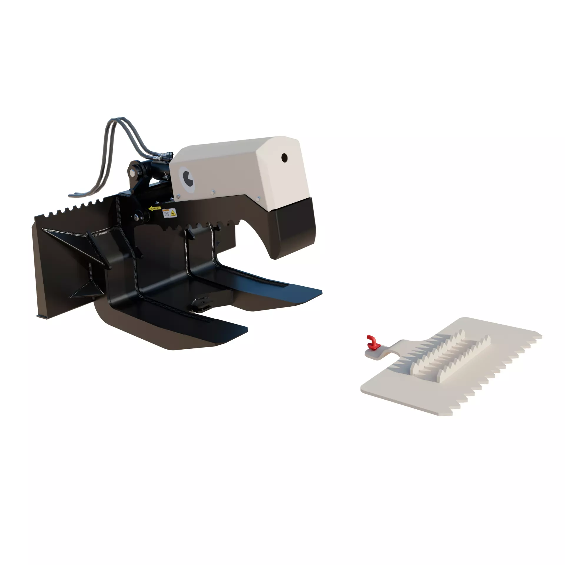 Skidster Attachment the beak 3D model 3D model
