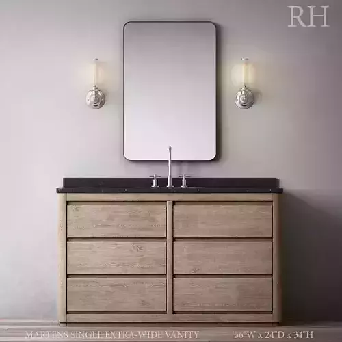 MARTENS SINGLE EXTRA-WIDE VANITY