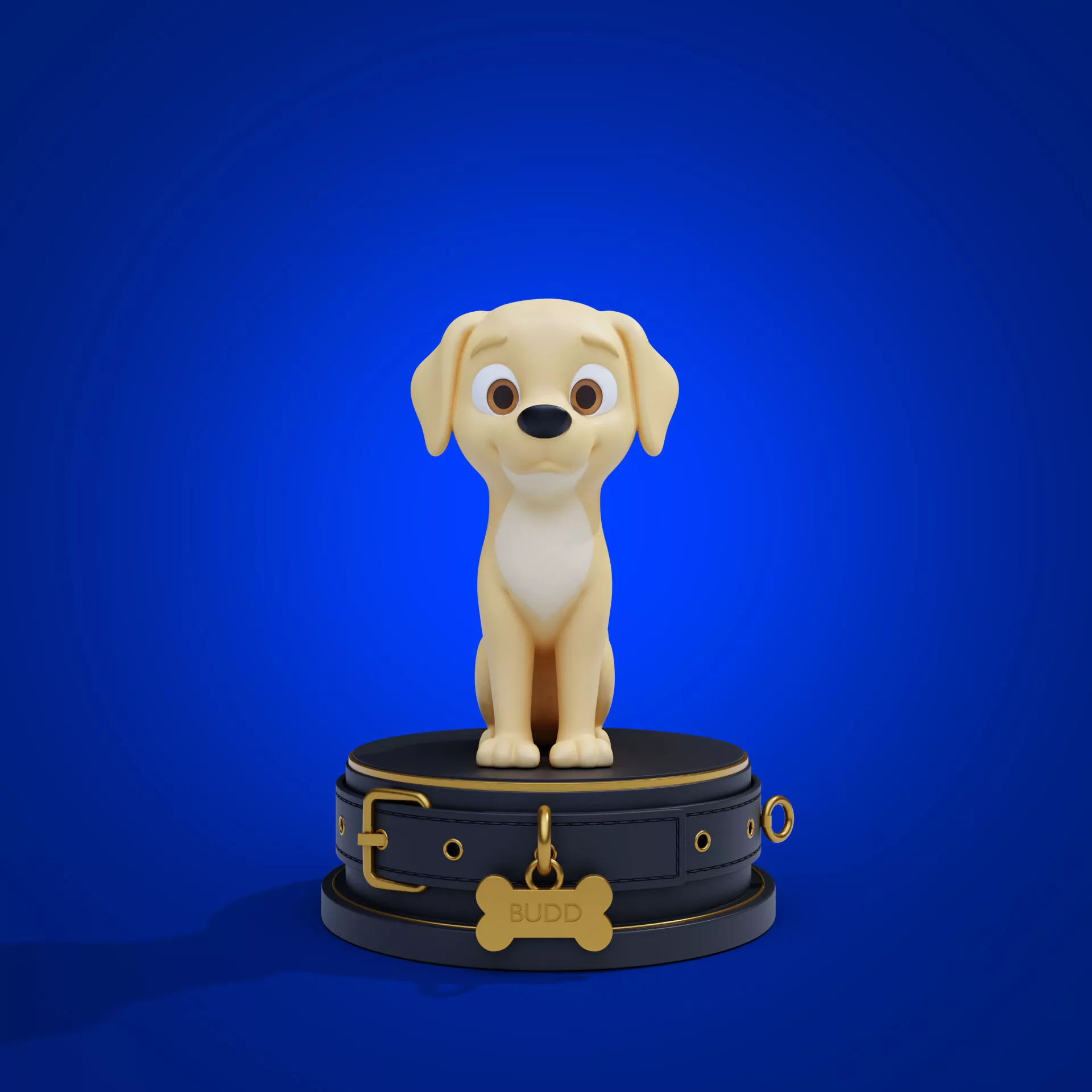 Buddy dog 3D print model