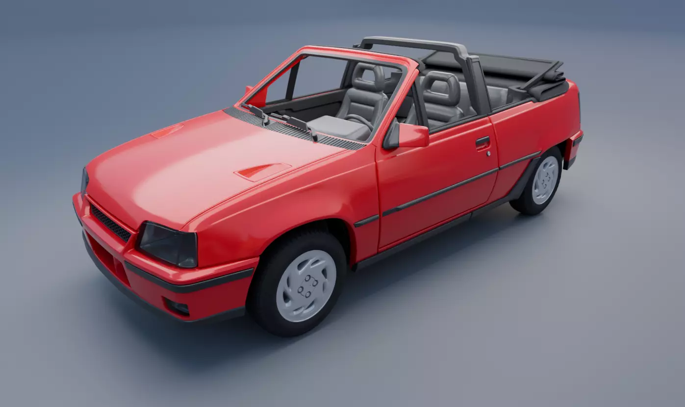 Chevrolet Kadett GSI 1994 - Cabriolet 3D print model