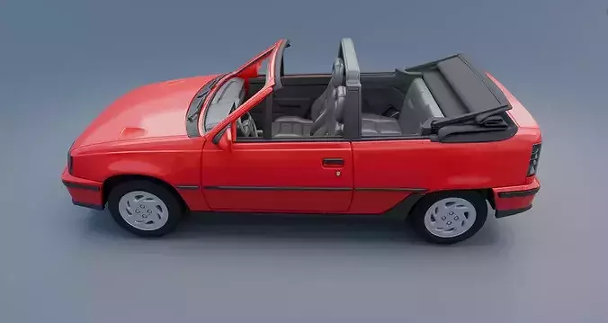 Chevrolet Kadett GSI 1994 - Cabriolet 3D print model 2
