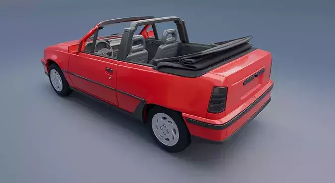 Chevrolet Kadett GSI 1994 - Cabriolet 3D print model 3